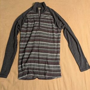 Smartwool Mens medium striped pullover
